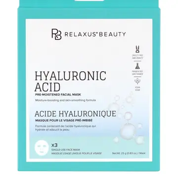 Hyaluronic acid hydrating mask for deep skin moisture in Frankfort, IL