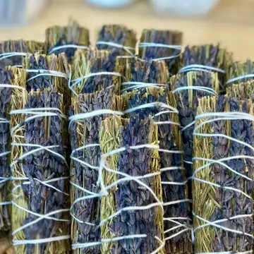 Natural lavender smudge sticks for cleansing and relaxation in Frankfort, IL