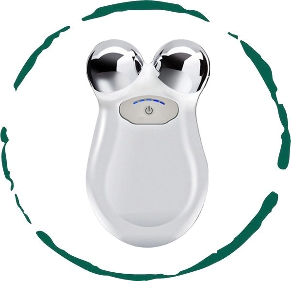 Microcurrent facial toning massager for skin rejuvenation in Frankfort, IL