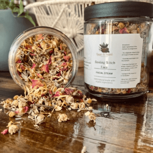 Resting Witch Face herbal facial steam blend from Frankfort, IL
