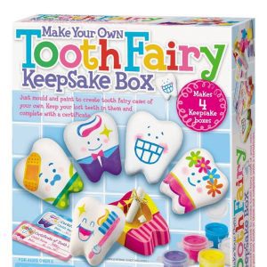 4M Make Your Own Tooth Fairy Keepsake Box crafting kit for kids