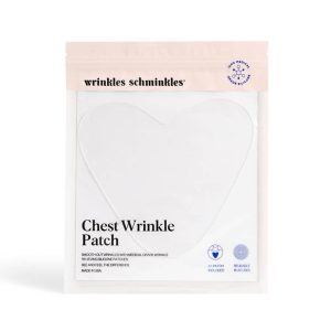 Chest wrinkle patch for smoothing and hydrating delicate skin