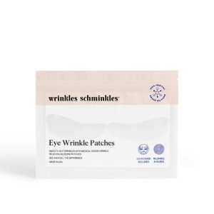 Eye wrinkle patches, one pair for hydration and wrinkle reduction