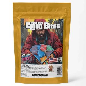 Freeze Dried Cloud Bites Airheads 0.5oz Bag for crunchy candy snack
