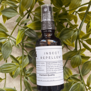 Herbal insect repellent by Sage & Stone Apothecary in Frankfort, IL.