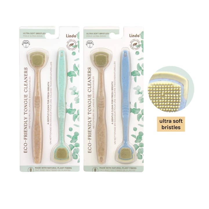 Featured image for “Lindo Eco-Friendly Tongue Cleaner – Soft Bristles for Fresh Breath & Oral Hygiene”