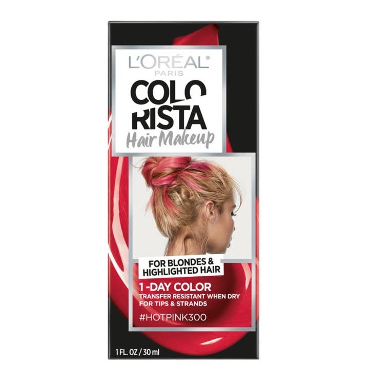 Featured image for “MAYBELLINE Colorista Makeup 1-Day Hair Color”