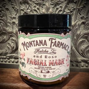 Matcha Rose & French Clay facial mask for rejuvenating skincare