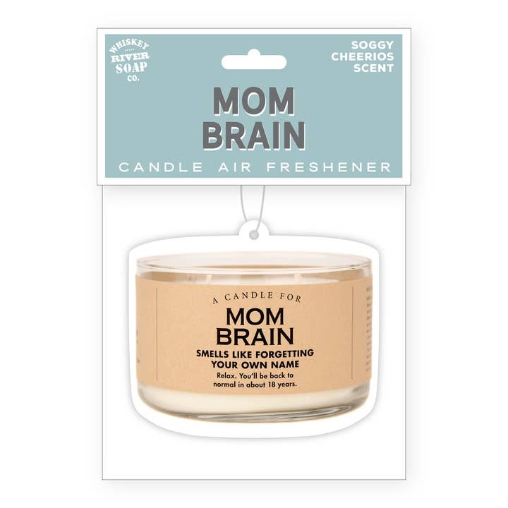 Featured image for “Mom Brain Air Freshener | Funny Car Air Freshener”