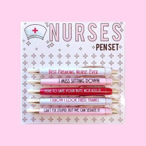 Nurses pen set, perfect Christmas gift or stocking stuffer