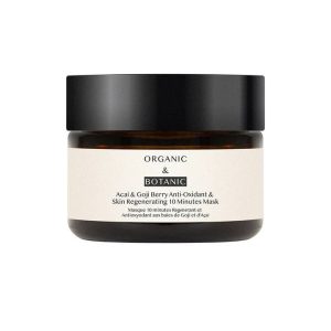 Organic & Botanic Acai and Goji face mask, 50ml for radiant skin
