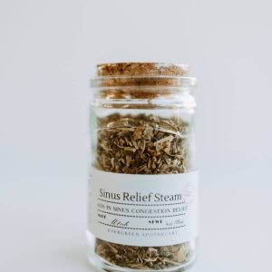 Sinus Herbal Steam with natural herbs for respiratory relief