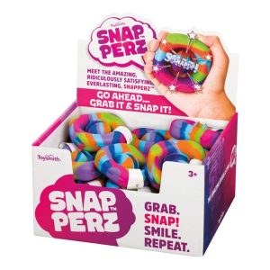 Snapperz Rainbow Design Fidget Toy for stress relief and focus