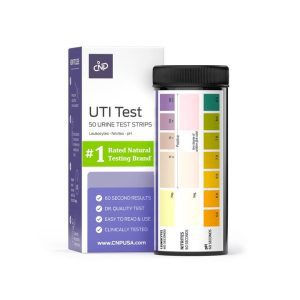 UTI test strips, 50 count for quick urinary tract infection testing