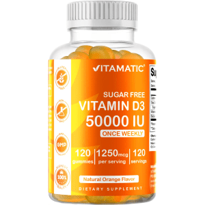 Vitamin D3 Supplement – Delicious Natural Orange Flavor