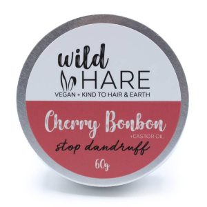 Wild Hare solid shampoo bar, 60g, cherry bonbon scent, available in Frankfort, IL
